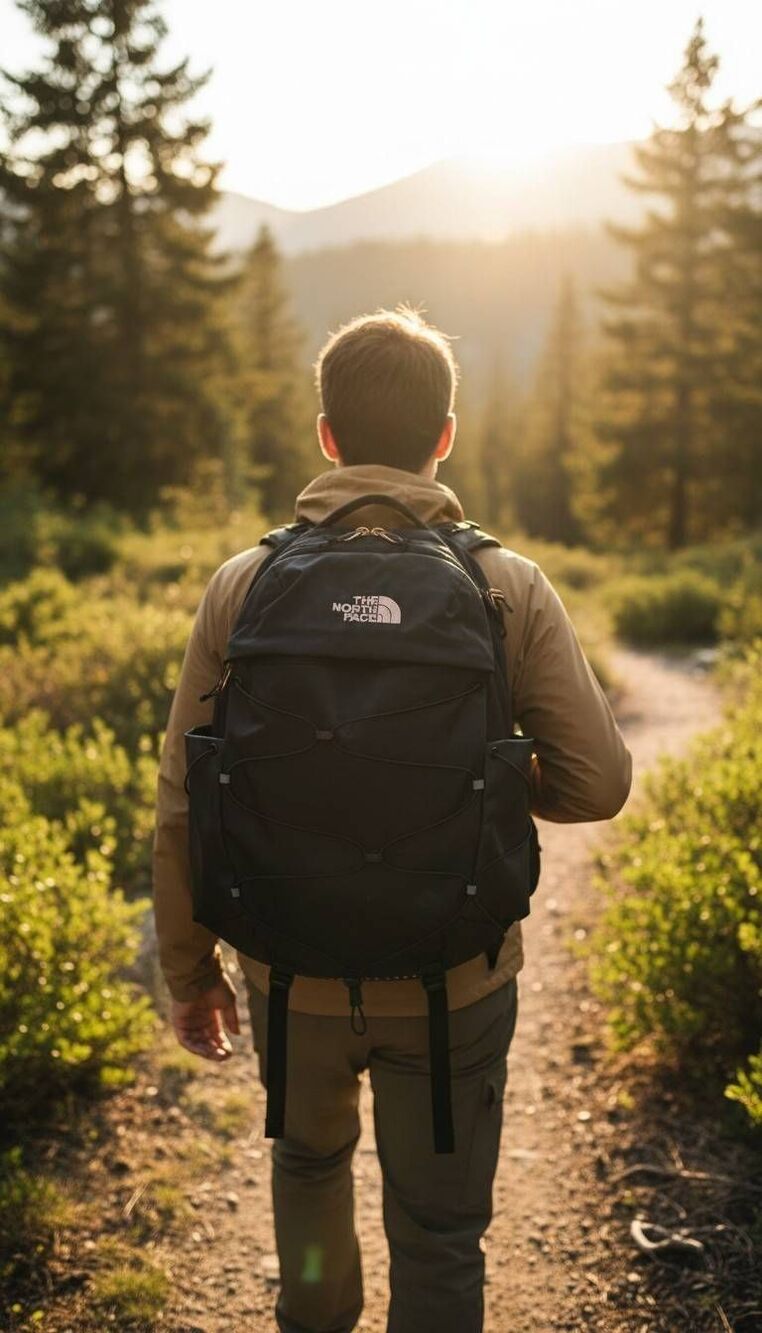 The North Face backpack